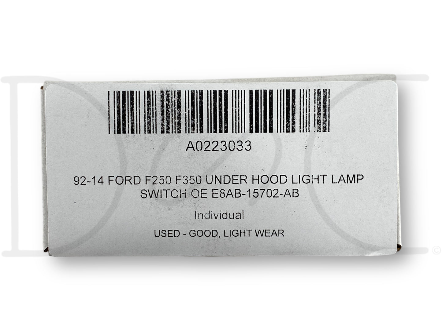 92-14 Ford F250 F350 Under Hood Light Lamp Switch OE E8AB-15702-AB