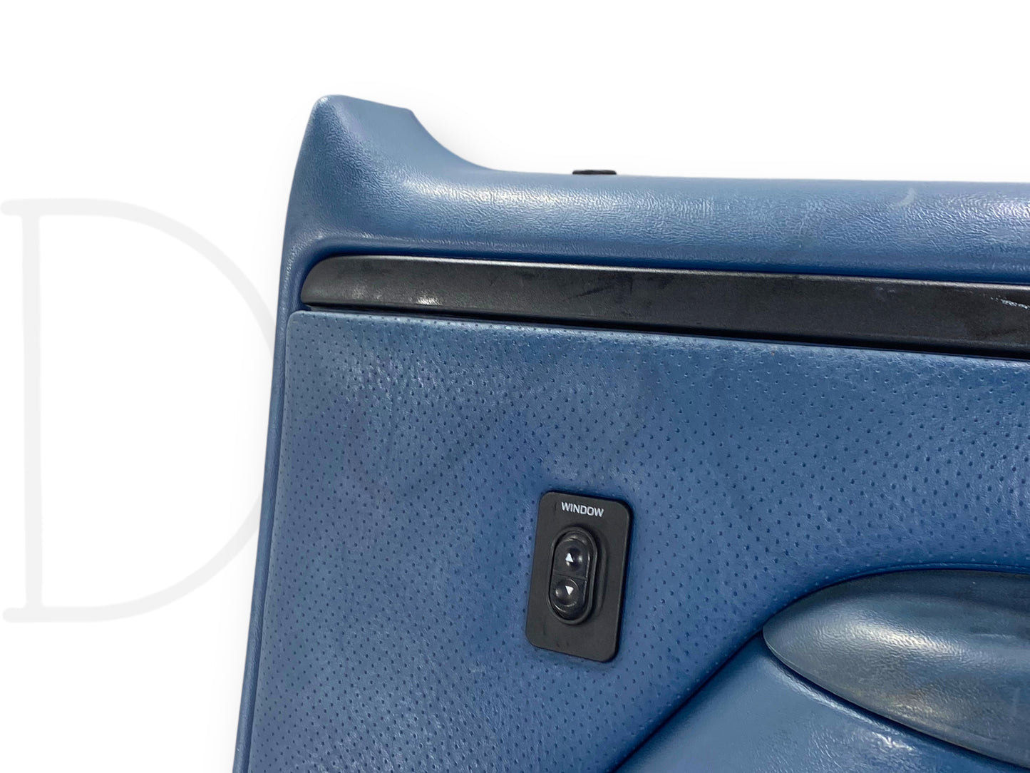 94-97 Ford F250 F350 RH Right Passenger Rear Door Panel Power Blue OE