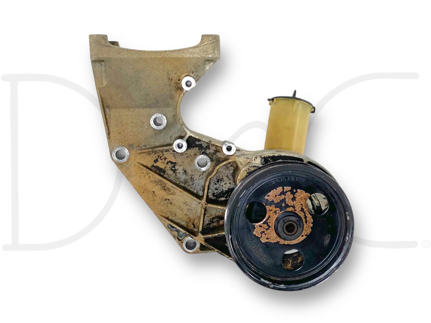 95-97 Ford 7.3 7.3L Diesel A/C Power Steering Pump Bracket F6Te-19E708-Aa