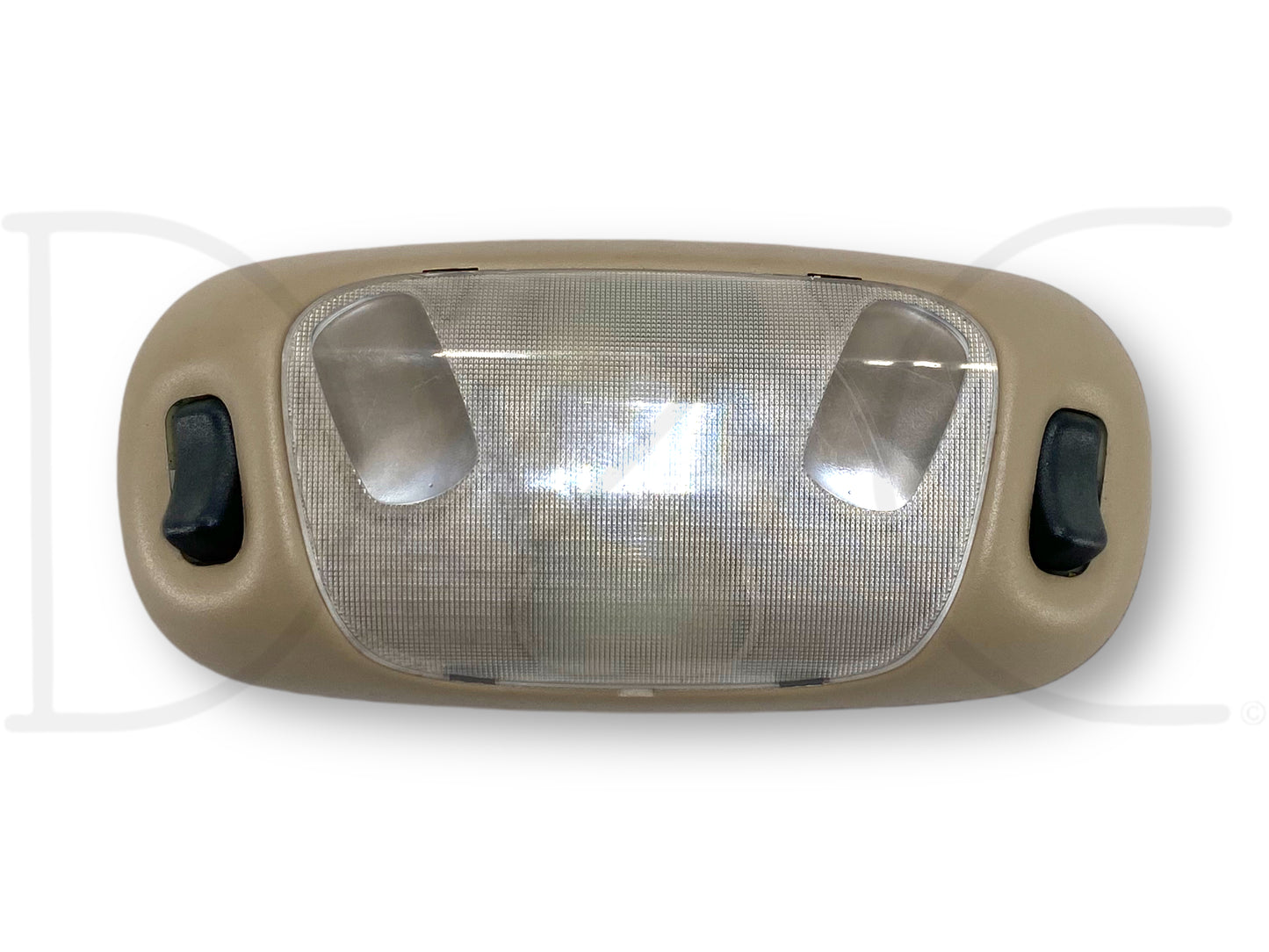 99-07 Ford F250 F350 Overhead Roof Dome Light Map Lamp Tan OE F4Db-13776-Bcw