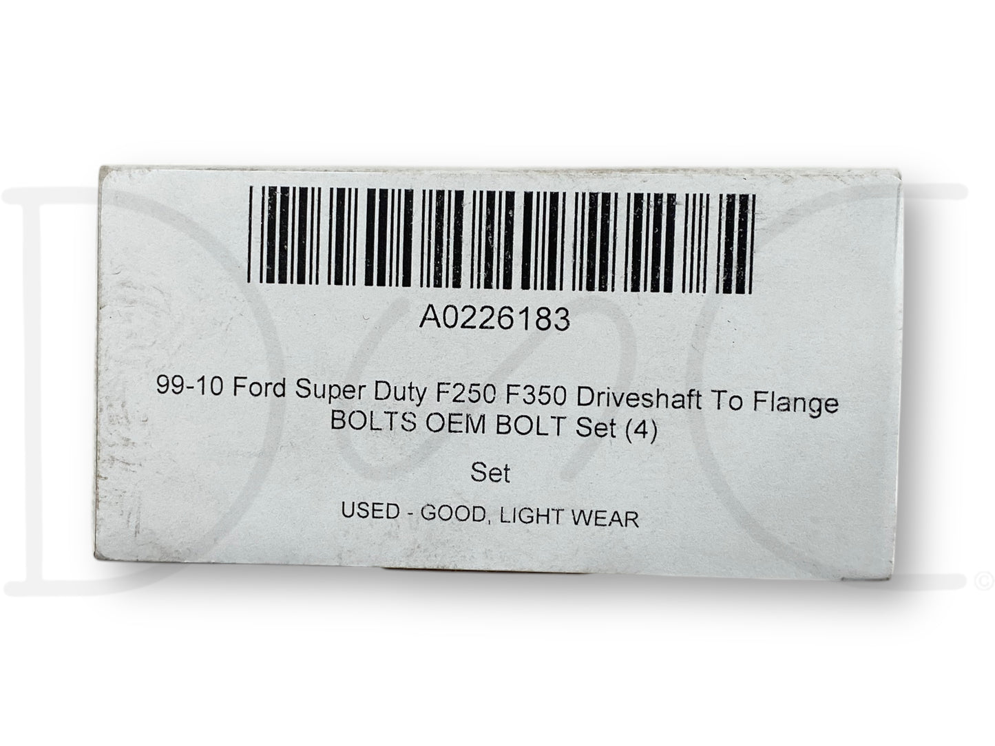 99-10 Ford Super Duty F250 F350 Driveshaft To Flange Bolts OEM Bolt Set (4)
