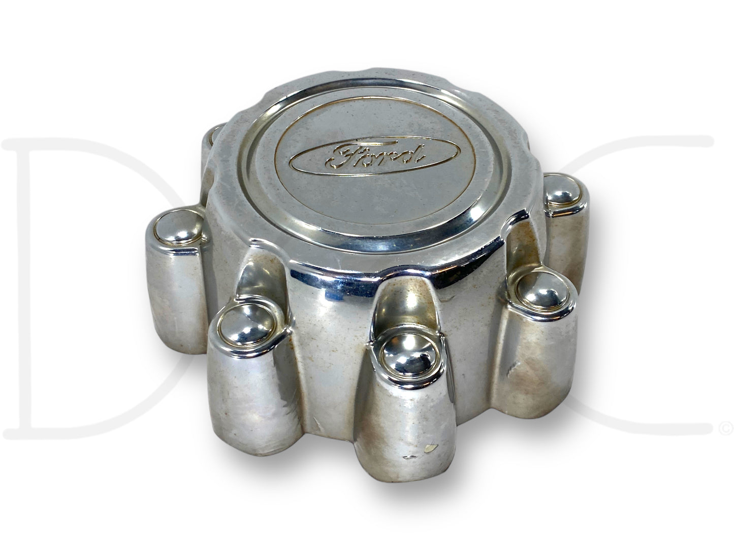 99-04 Ford F250 F350 Super Duty Wheel Center Hub Cap Hubcap Chrome OEM