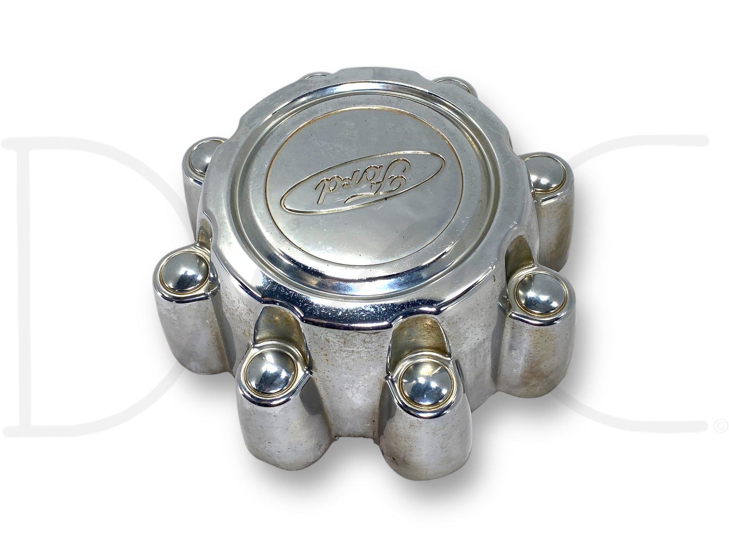 99-04 Ford F250 F350 Super Duty Wheel Center Hub Cap Hubcap Chrome OEM