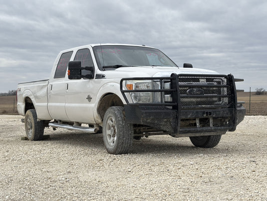 11-16 Ford F250 F350 Super Duty Hood Ug Pearl White