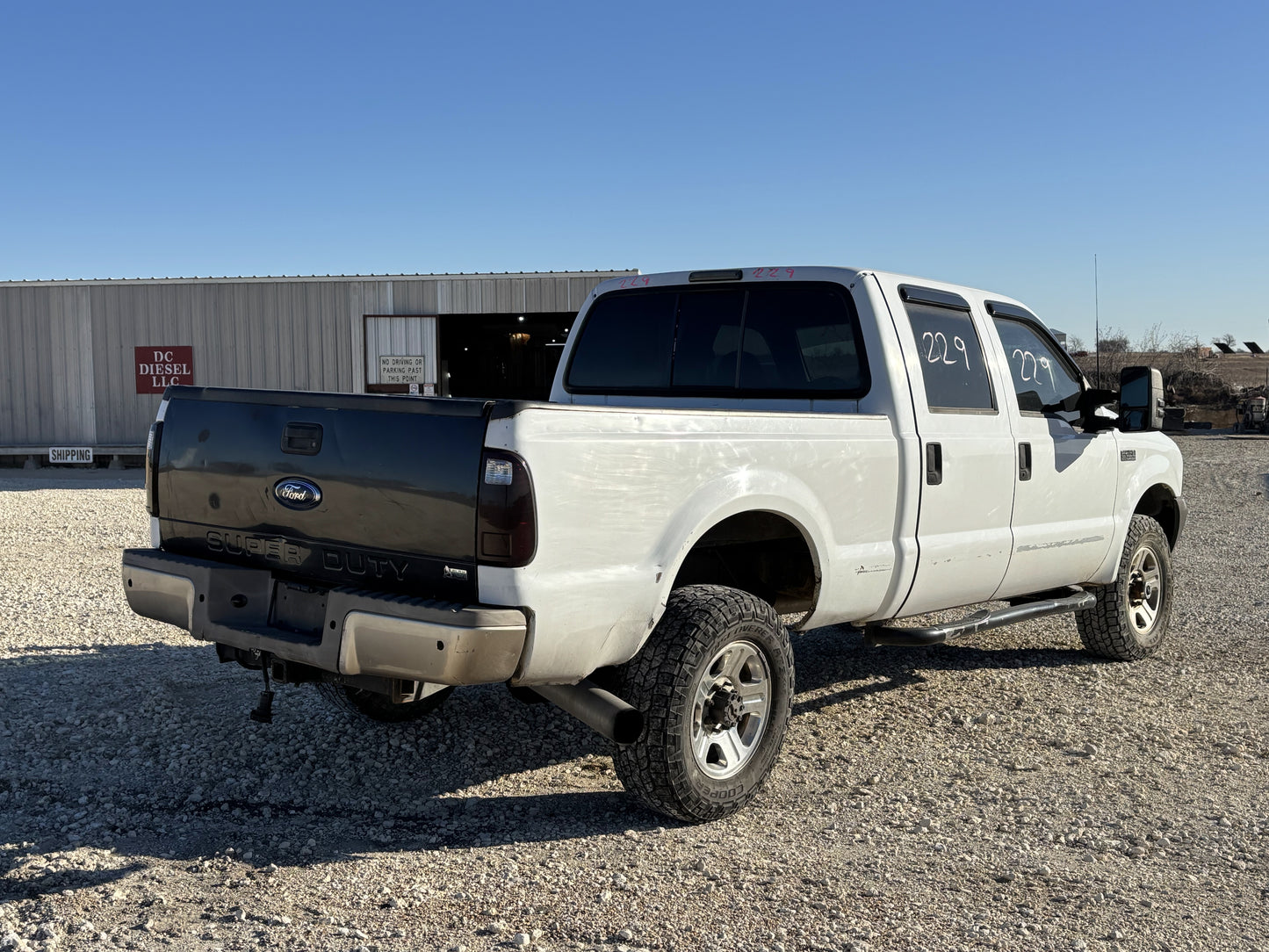 99-07 Ford F250 F350 Hood Z1 White