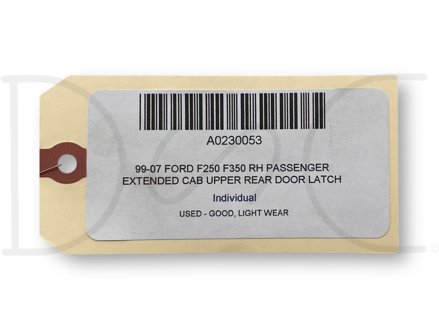 99-07 Ford F250 F350 RH Passenger Extended Cab Upper Rear Door Latch Catch OE
