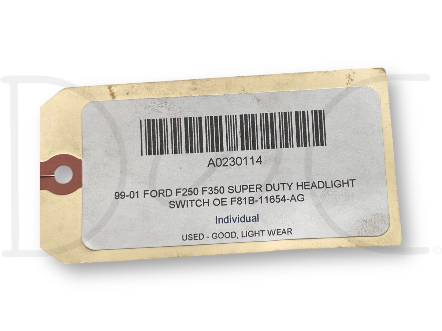 99-01 Ford F250 F350 Super Duty Headlight Switch OE F81B-11654-Ag