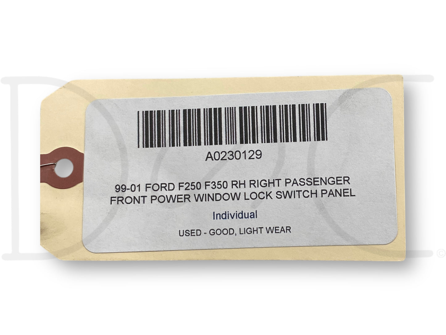99-01 Ford F250 F350 RH Right Passenger Front Power Window Lock Switch Panel OE