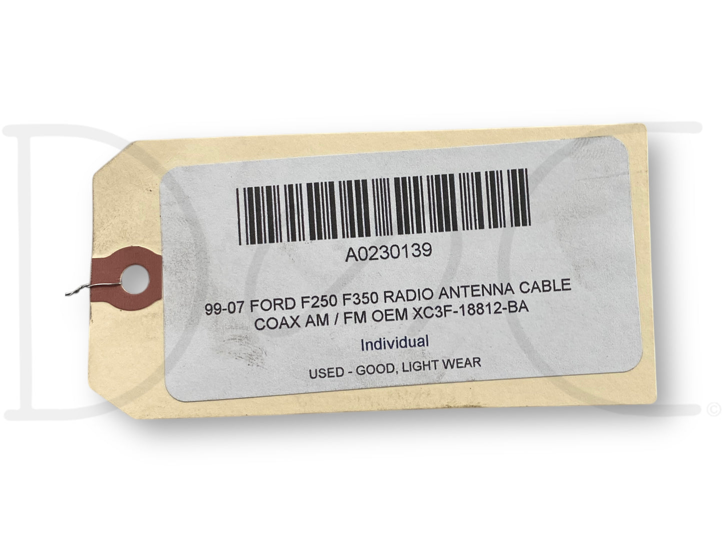 99-07 Ford F250 F350 Radio Antenna Cable Coax AM / FM OEM Xc3F-18812-BA