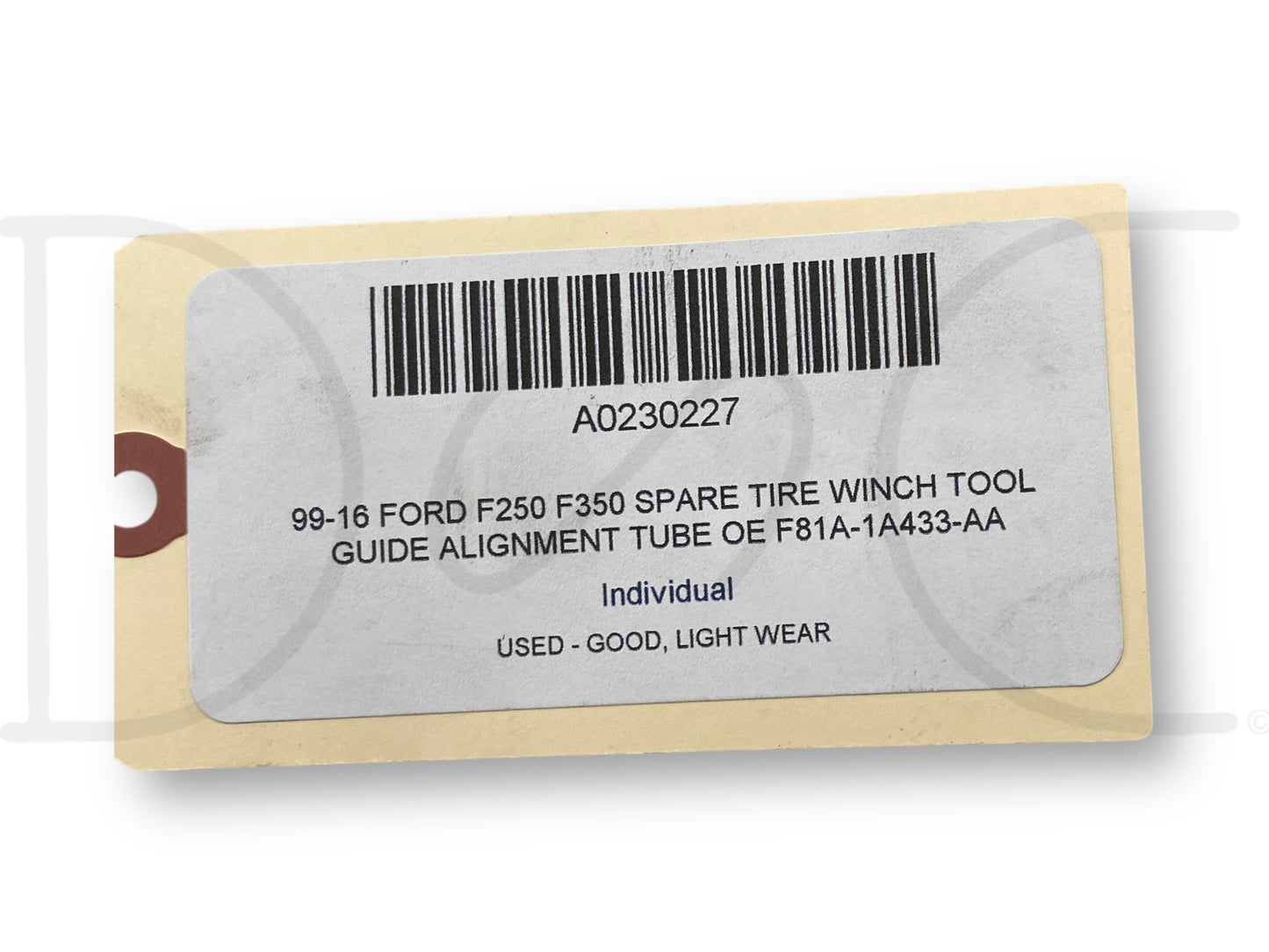 99-16 Ford F250 F350 Spare Tire Winch Tool Guide Alignment Tube OE F81A-1A433-Aa