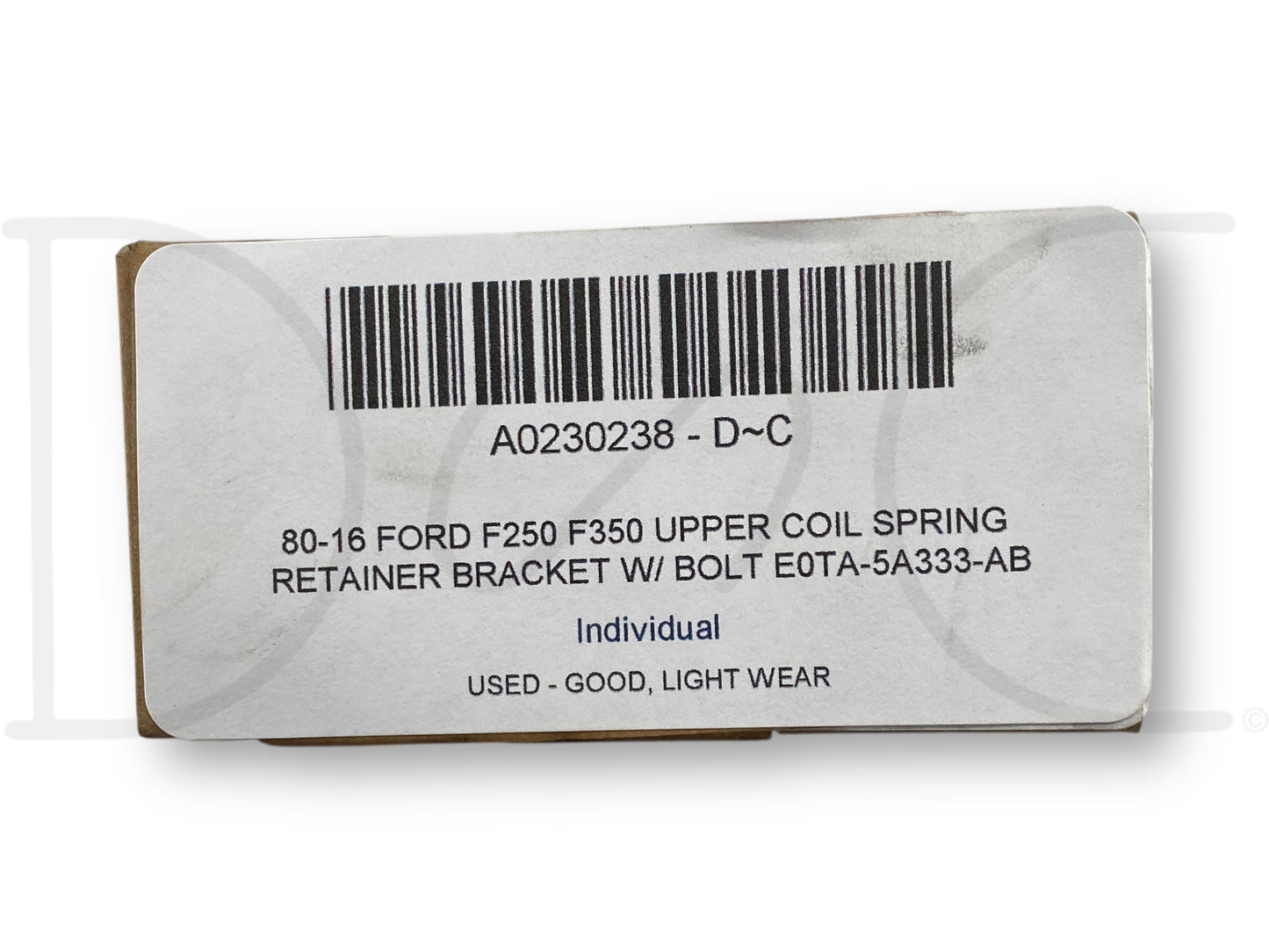 80-16 Ford F250 F350 Upper Coil Spring Retainer Bracket W/ Bolt E0Ta-5A333-AB
