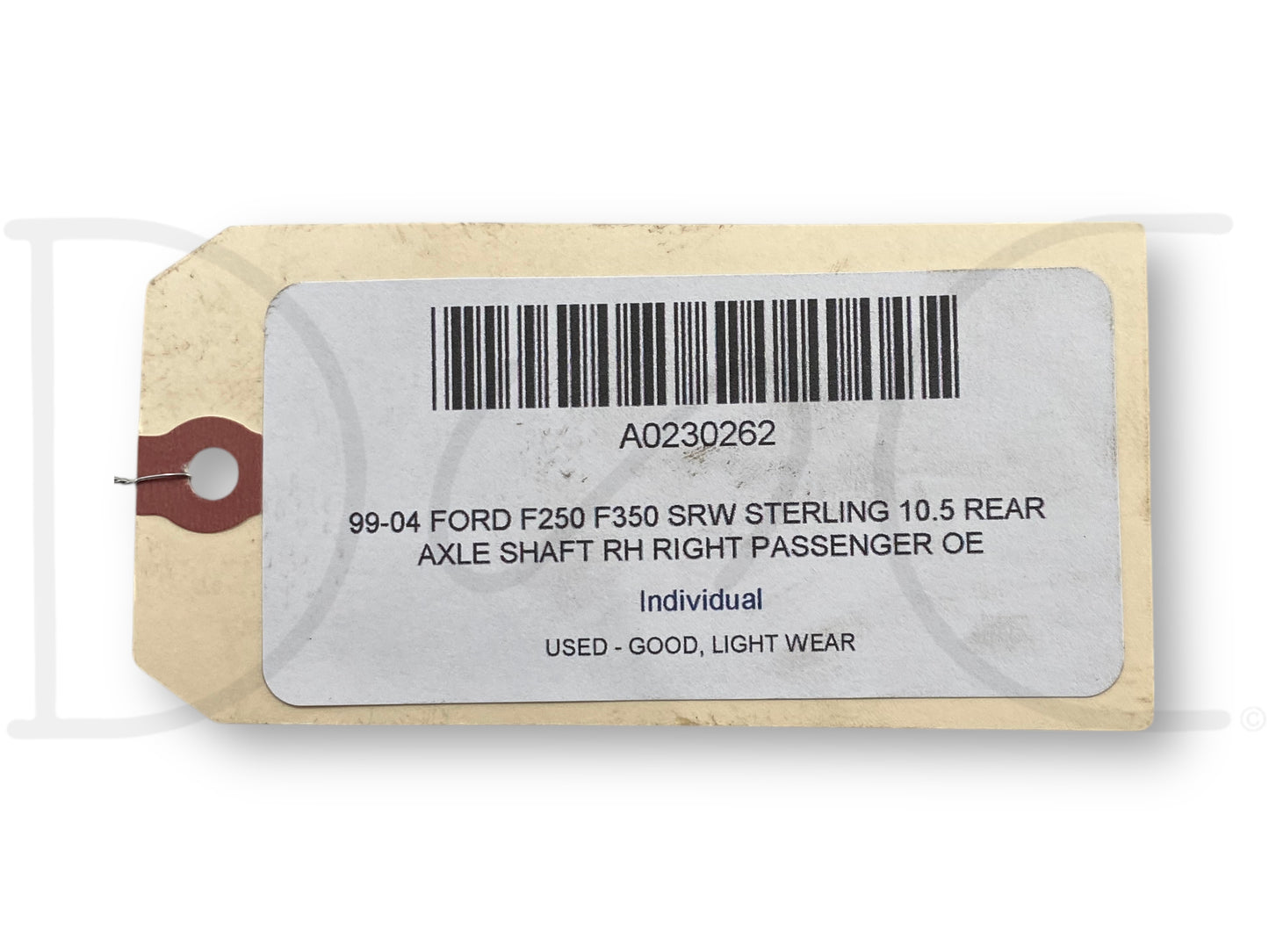 99-04 Ford F250 F350 SRW Sterling 10.5 Rear Axle Shaft RH Right Passenger OE