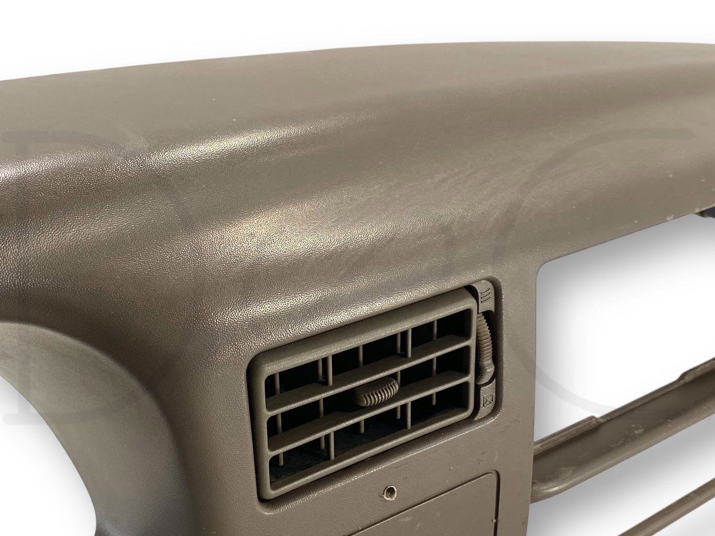99-04 Ford F250 F350 Super Duty Dash Bezel Radio Cluster Trim Panel Tan *Blem*
