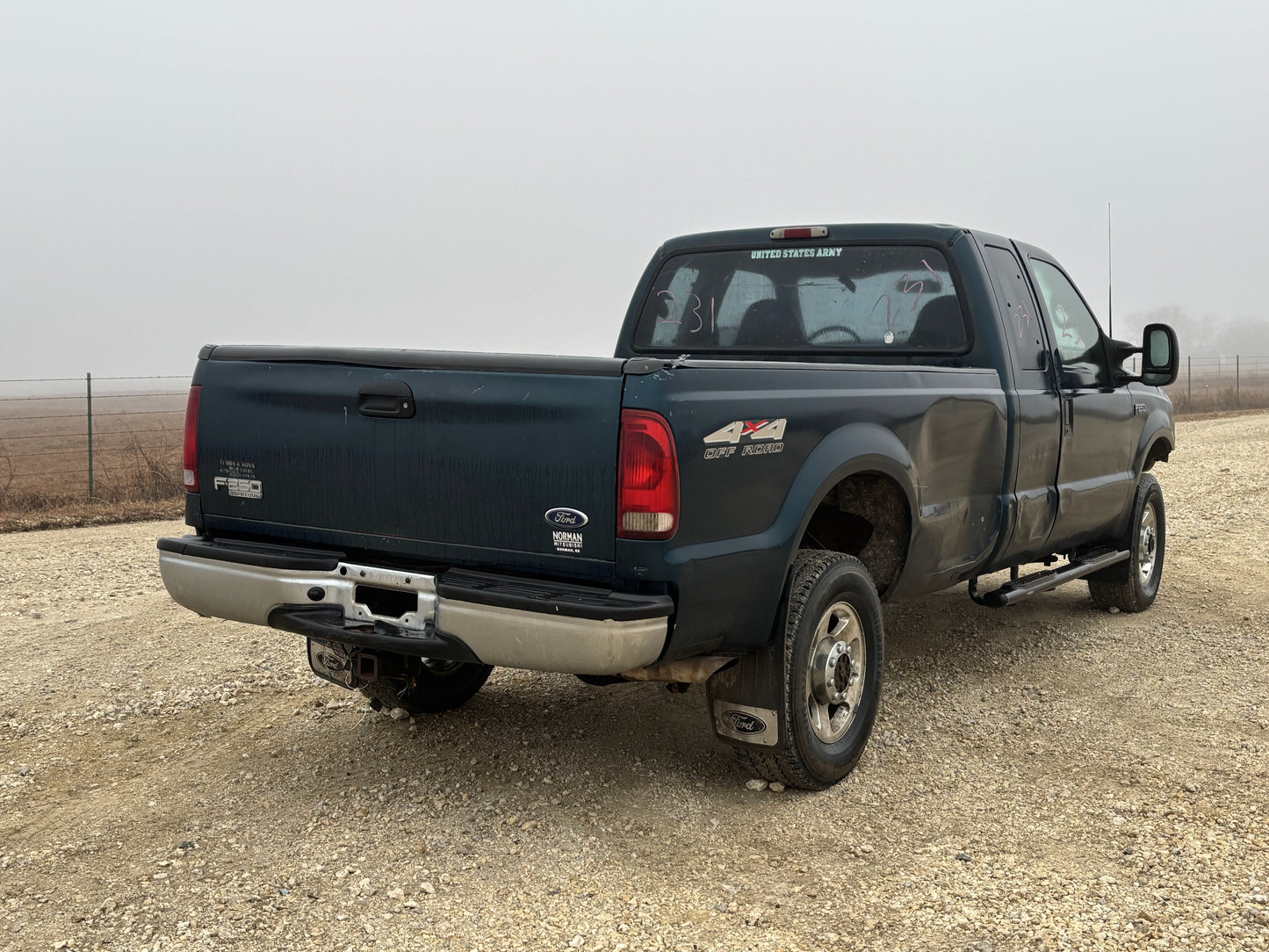 99-07 Ford F250 F350 Hood Su Green