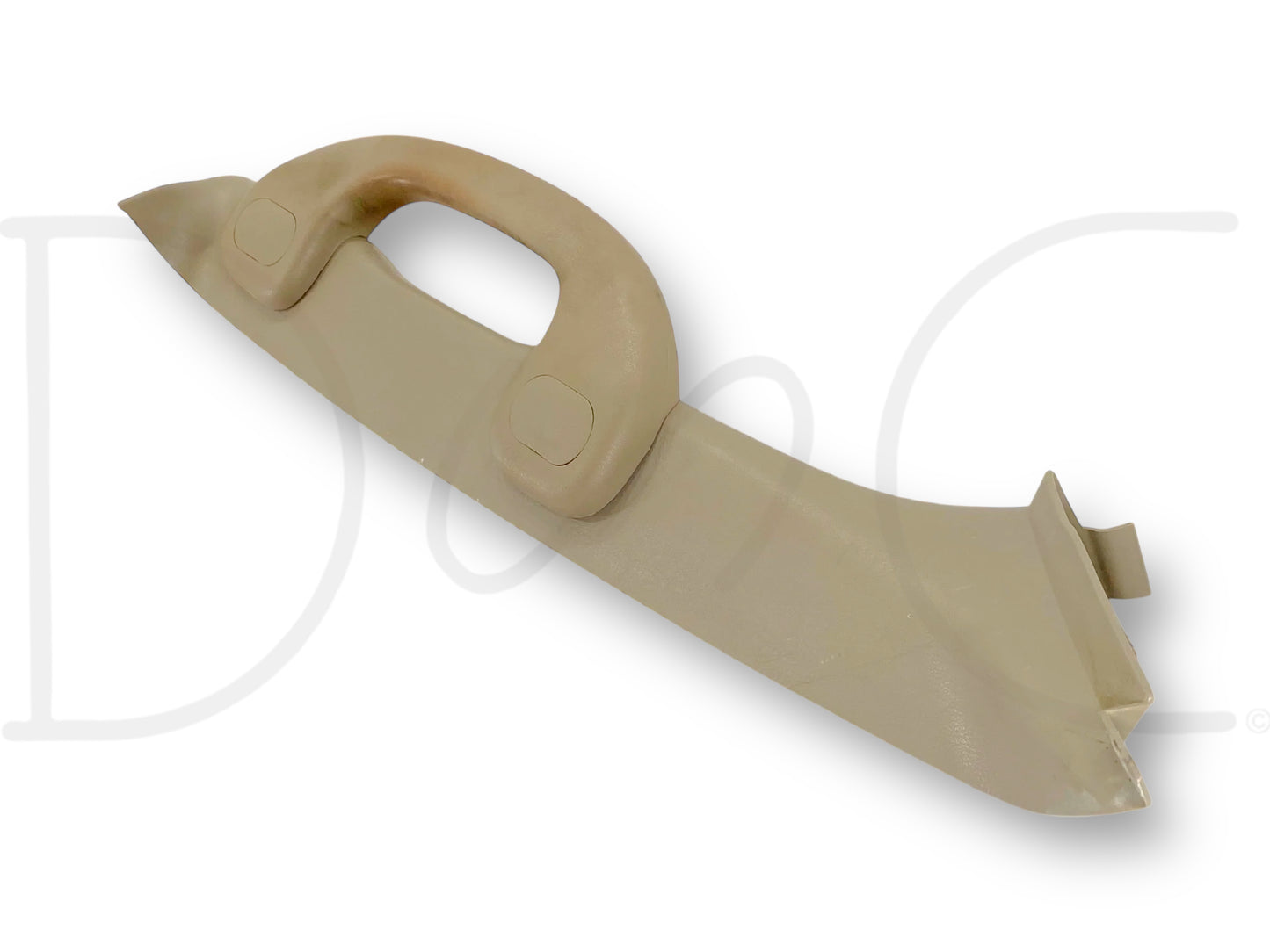 03-07 Ford F250 F350 RH Right Passenger A-Pillar Trim Grab Handle Tan OE