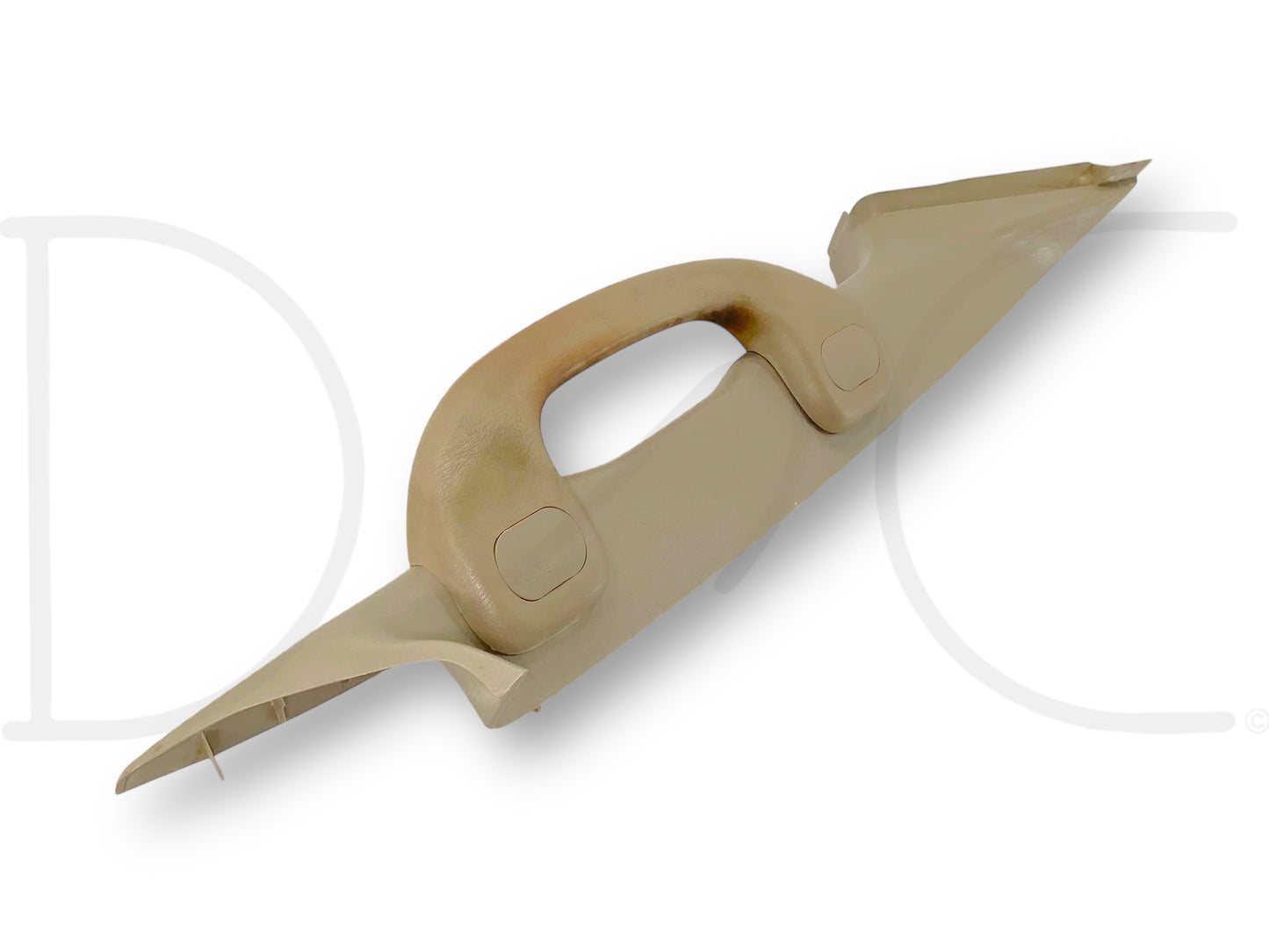 03-07 Ford F250 F350 RH Right Passenger A-Pillar Trim Grab Handle Tan OE