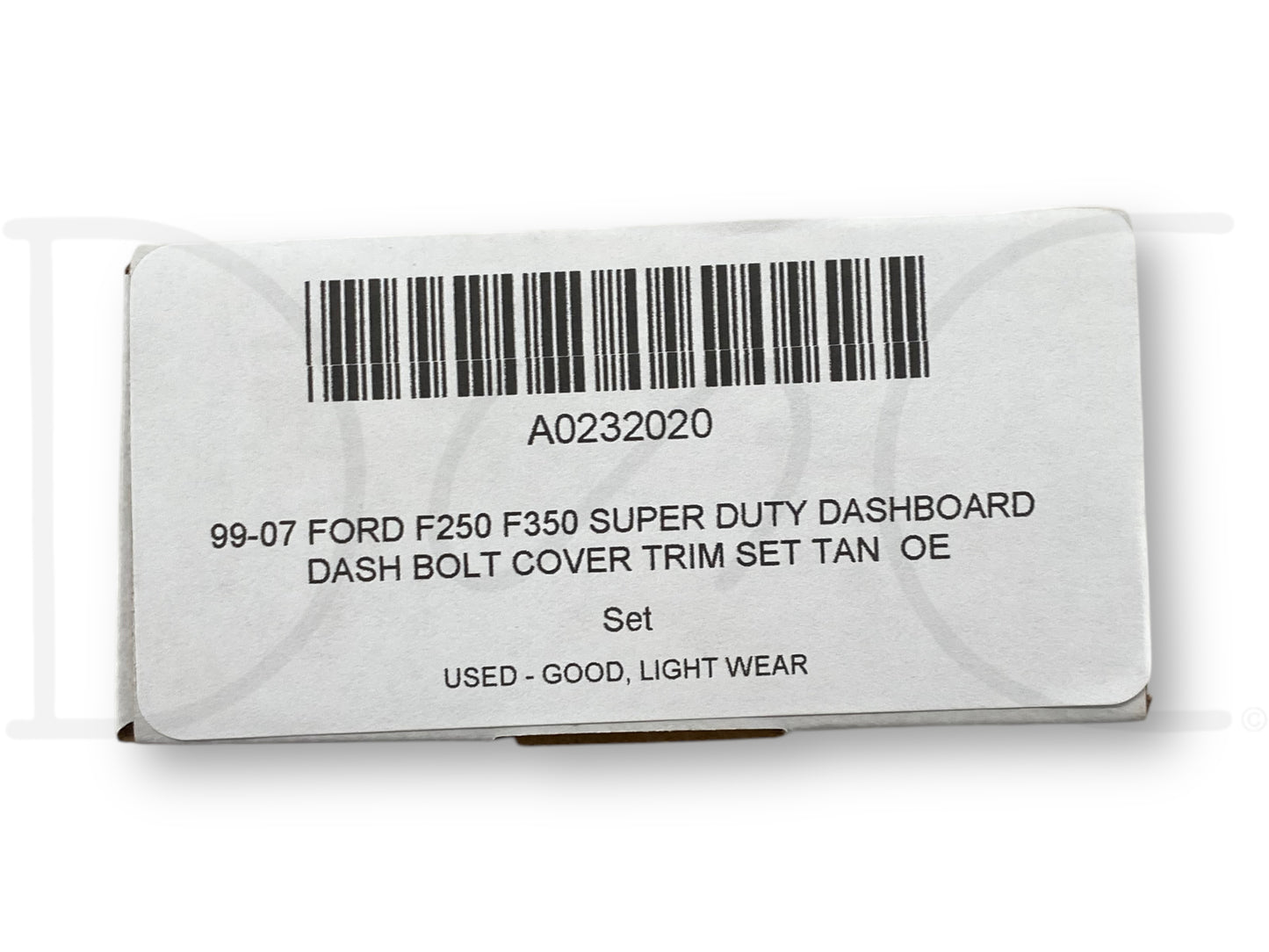 99-07 Ford F250 F350 Super Duty Dashboard Dash Bolt Cover Trim Set Tan OE
