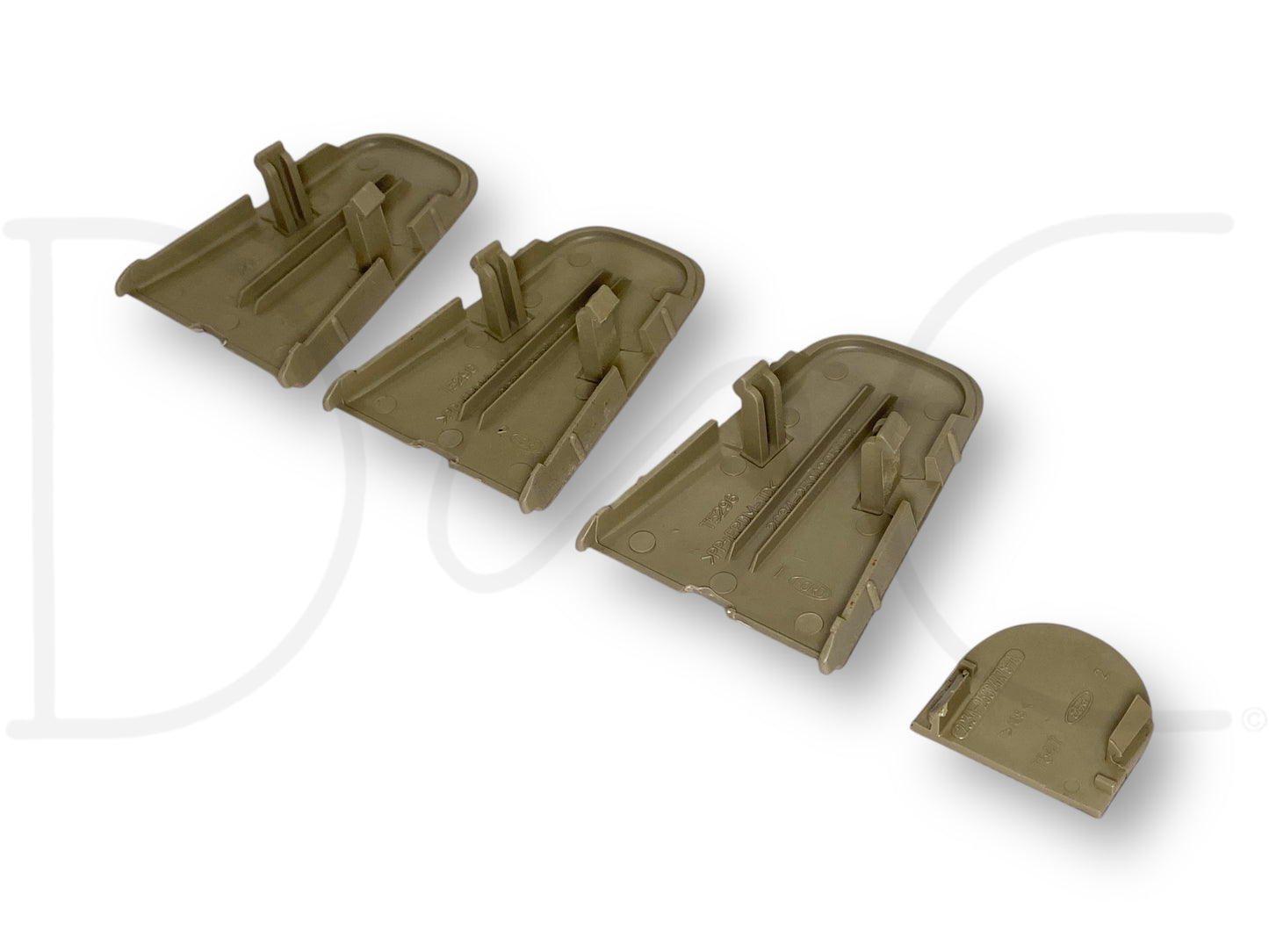 99-07 Ford F250 F350 Super Duty Dashboard Dash Bolt Cover Trim Set Tan OE