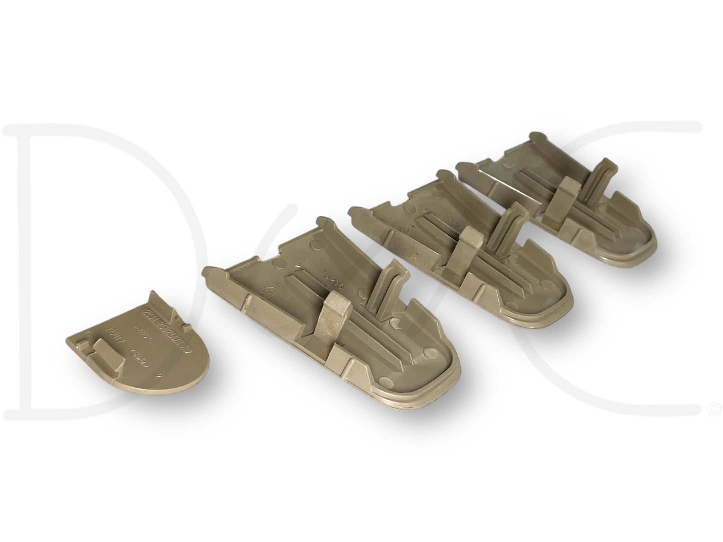99-07 Ford F250 F350 Super Duty Dashboard Dash Bolt Cover Trim Set Tan OE