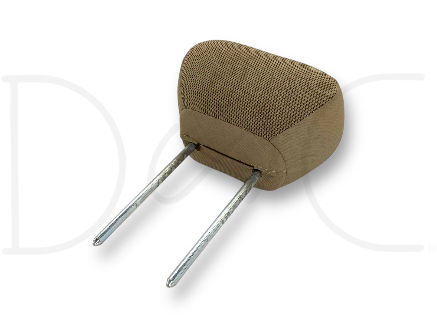 01-07 Ford F250 F350 Super Cab Front Seat Head Rest Headrest Tan Cloth OEM