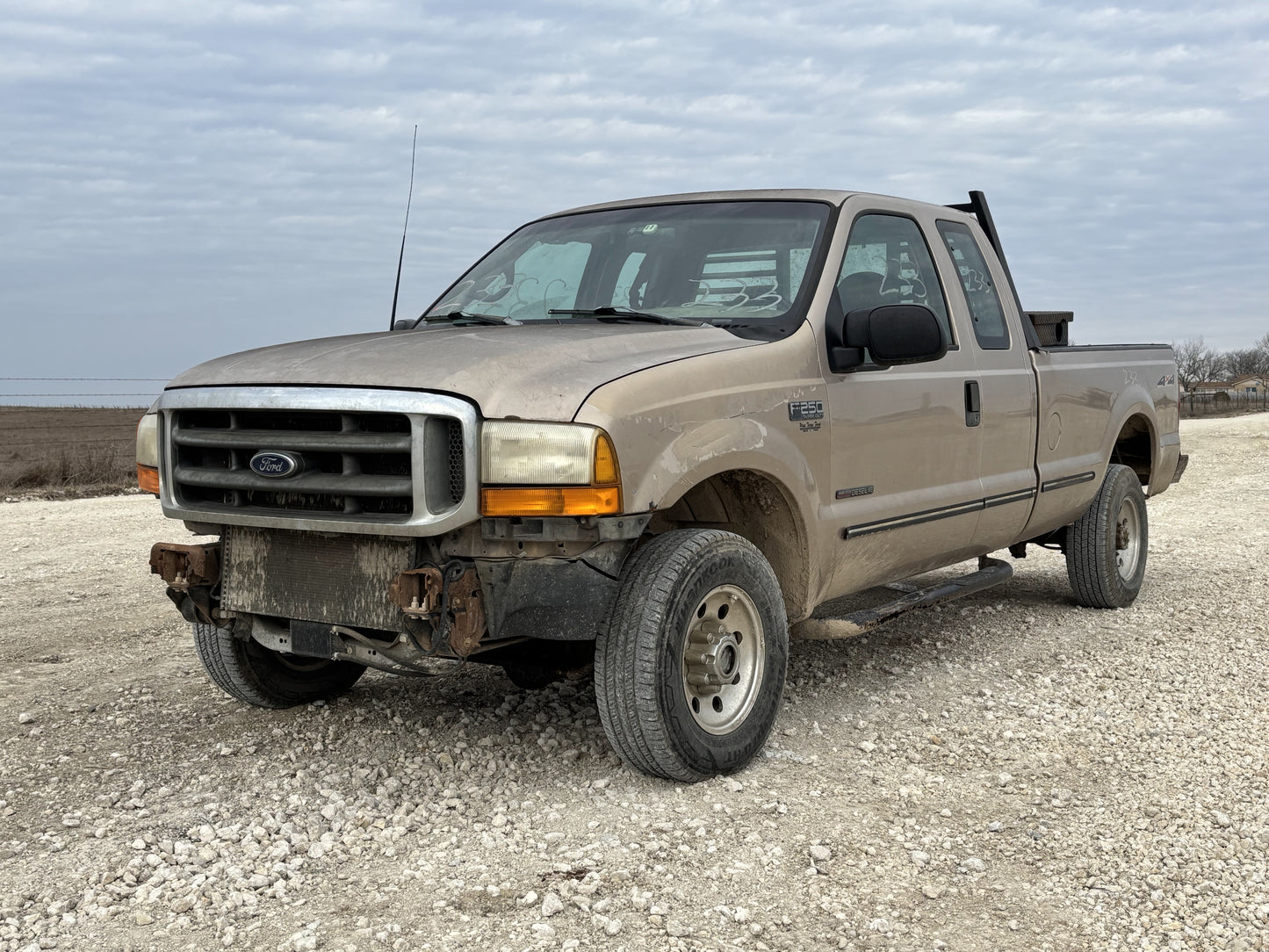 99-07 Ford F250 F350 Hood Bm Tan