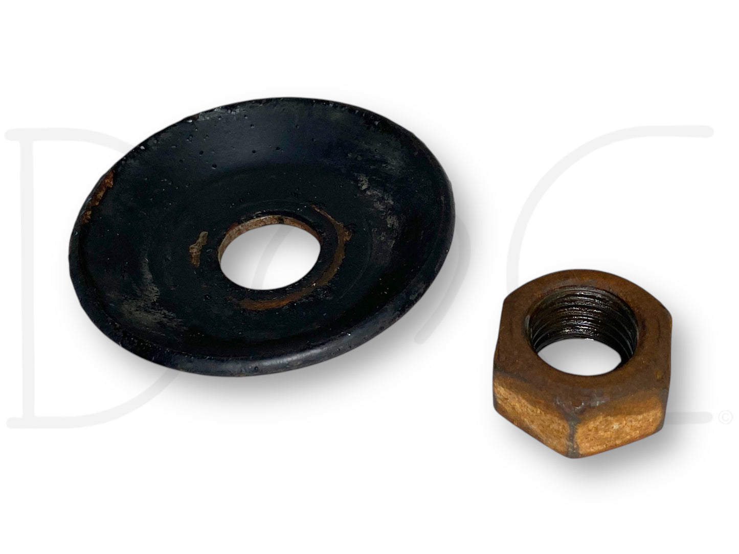 92-97 Ford F250 F350 Lower Coil Spring Retainer Washer W/ Nut 2WD