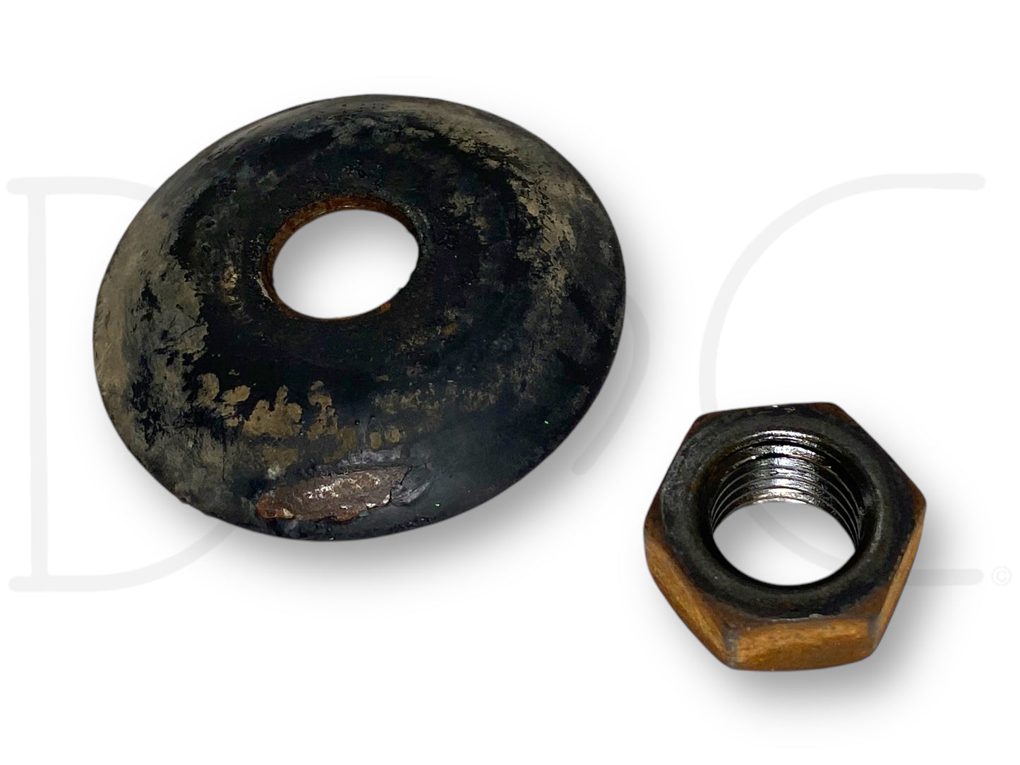 92-97 Ford F250 F350 Lower Coil Spring Retainer Washer W/ Nut 2WD