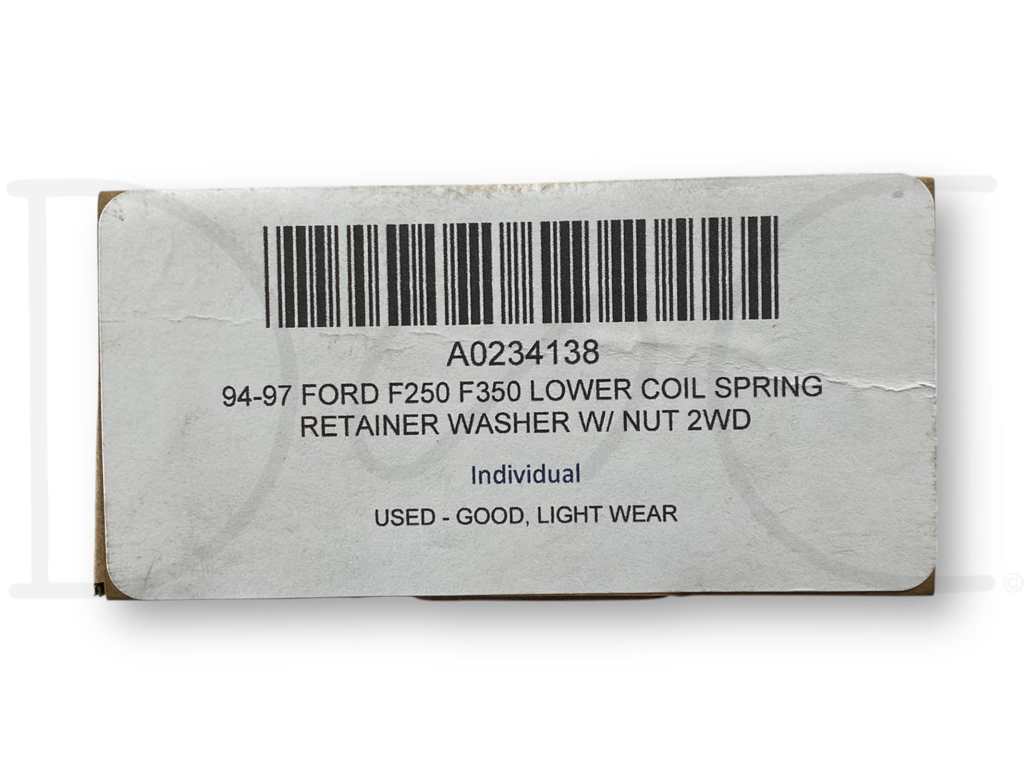 92-97 Ford F250 F350 Lower Coil Spring Retainer Washer W/ Nut 2WD