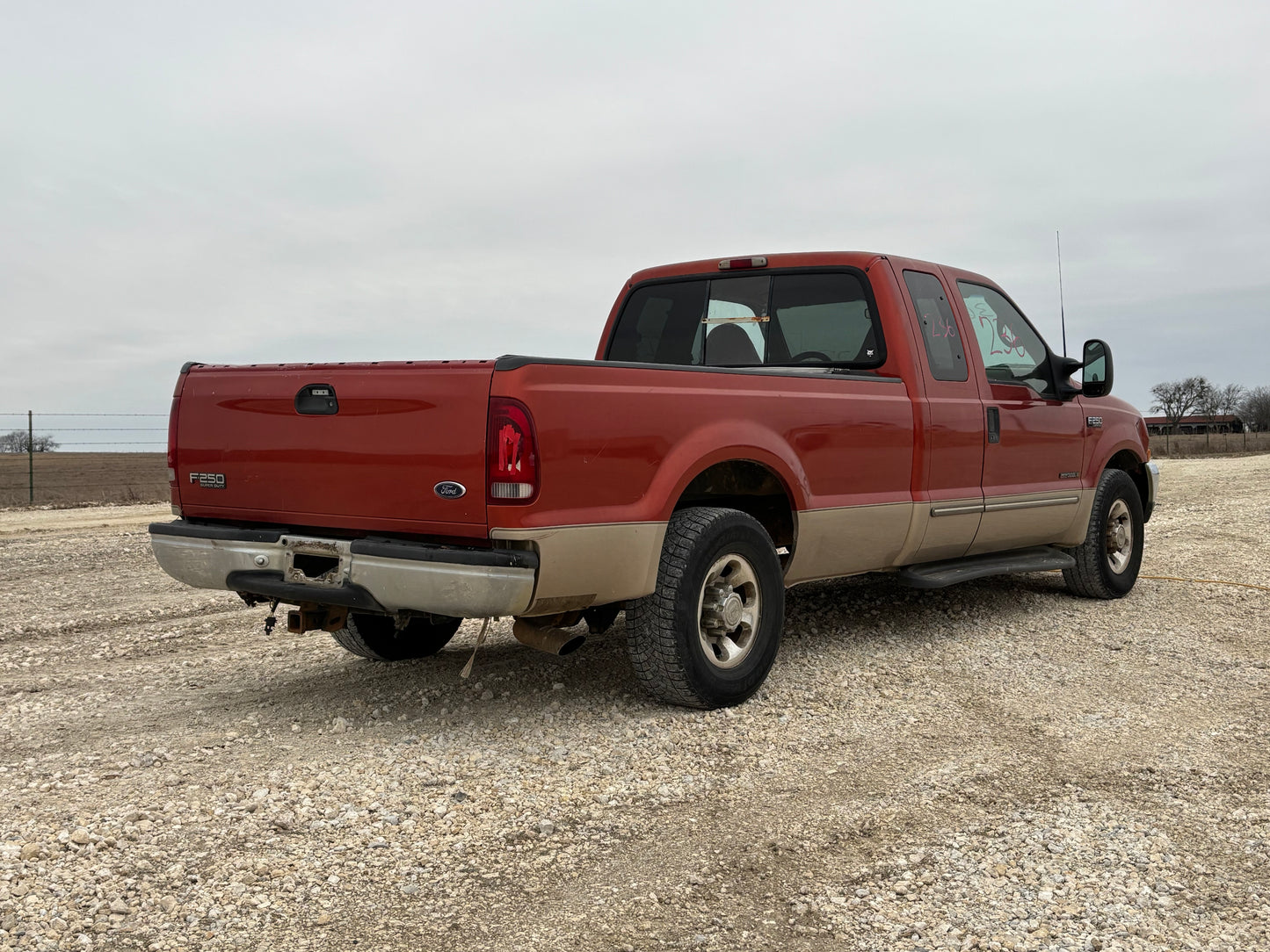 99-07 Ford F250 F350 Hood Bn Orange