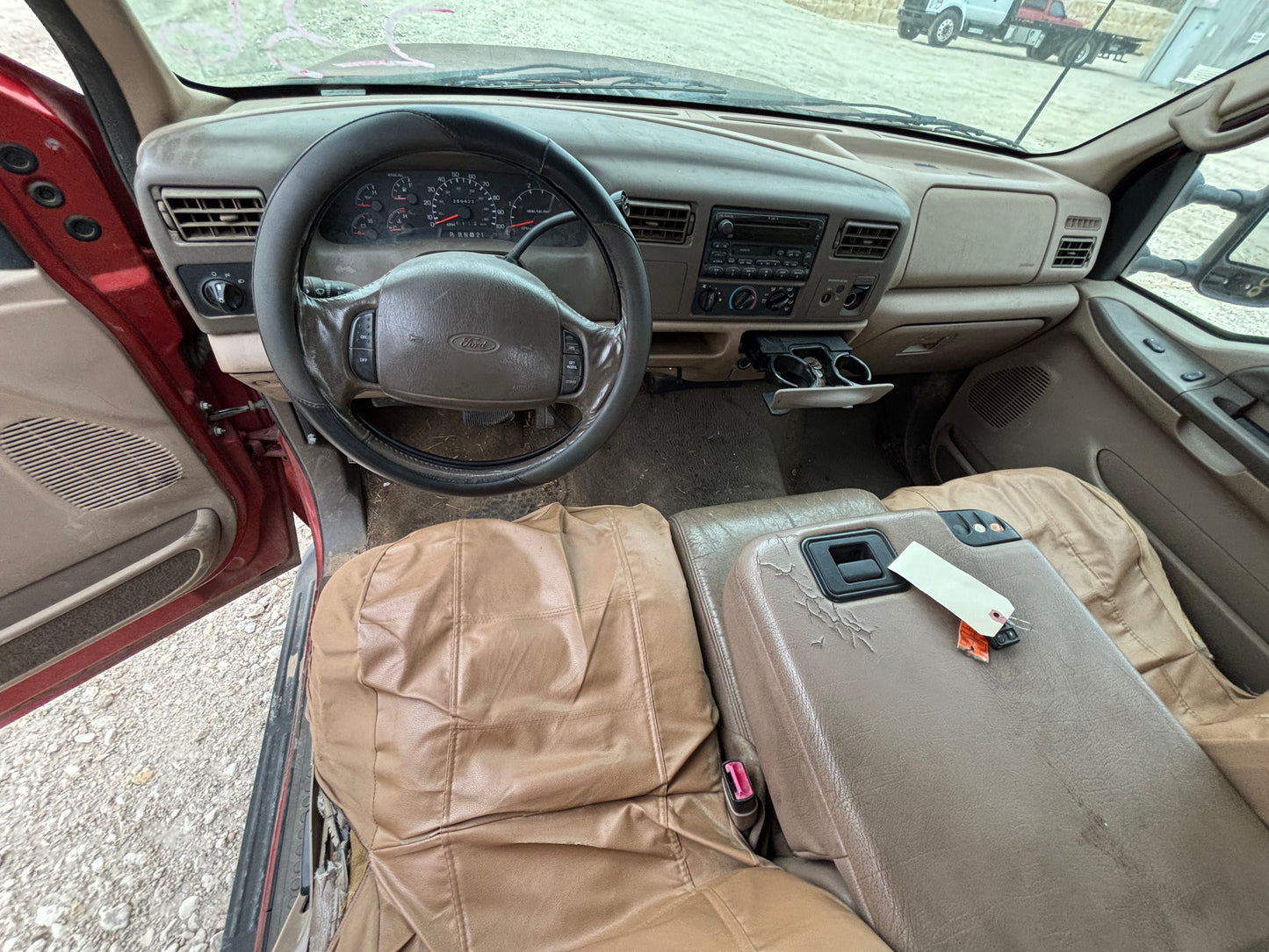 99-07 Ford F250 F350 Hood Bn Orange