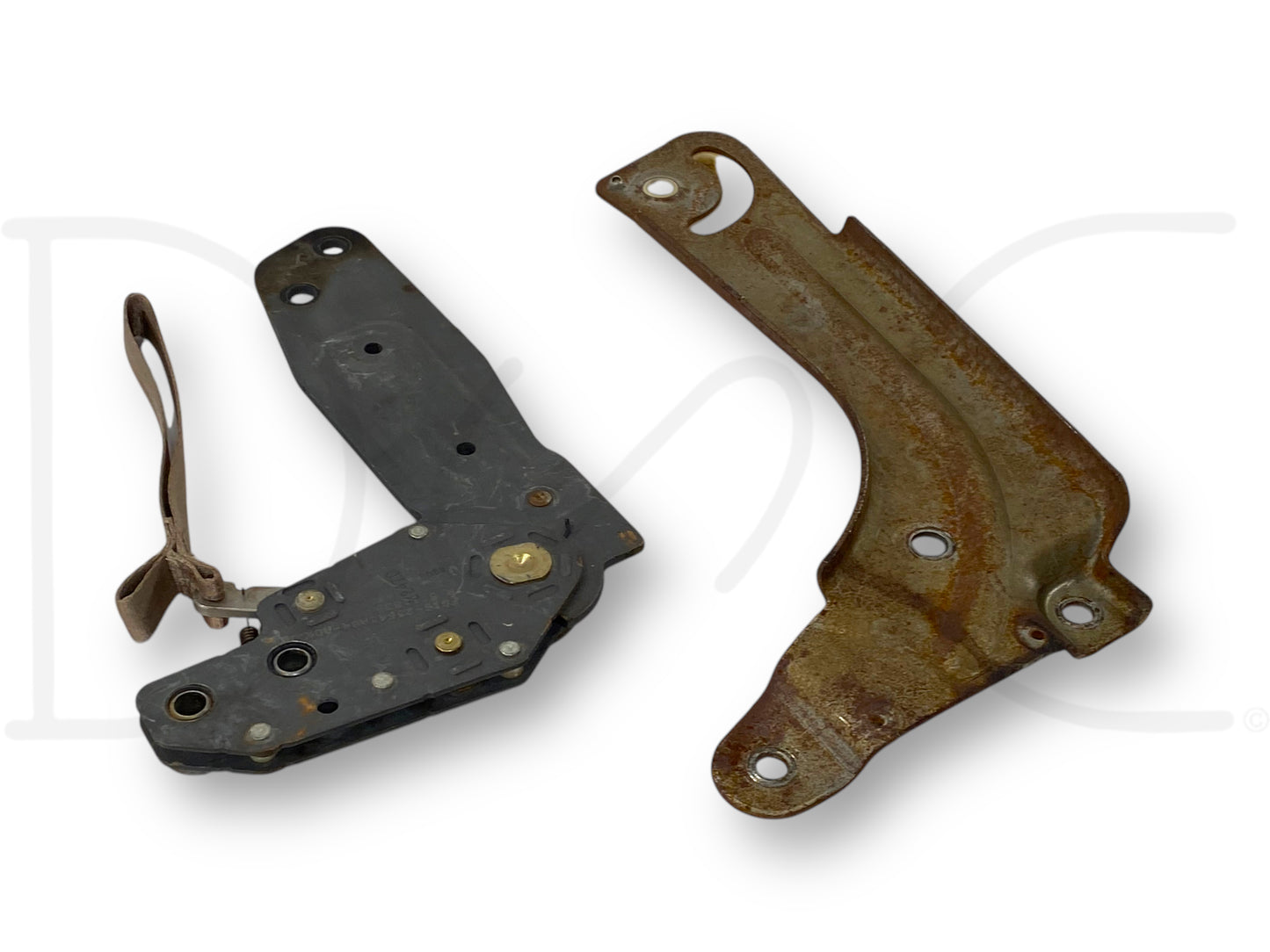 99-10 Ford F250 F350 Jump Seat Center Console Hinge Set OE Hinges
