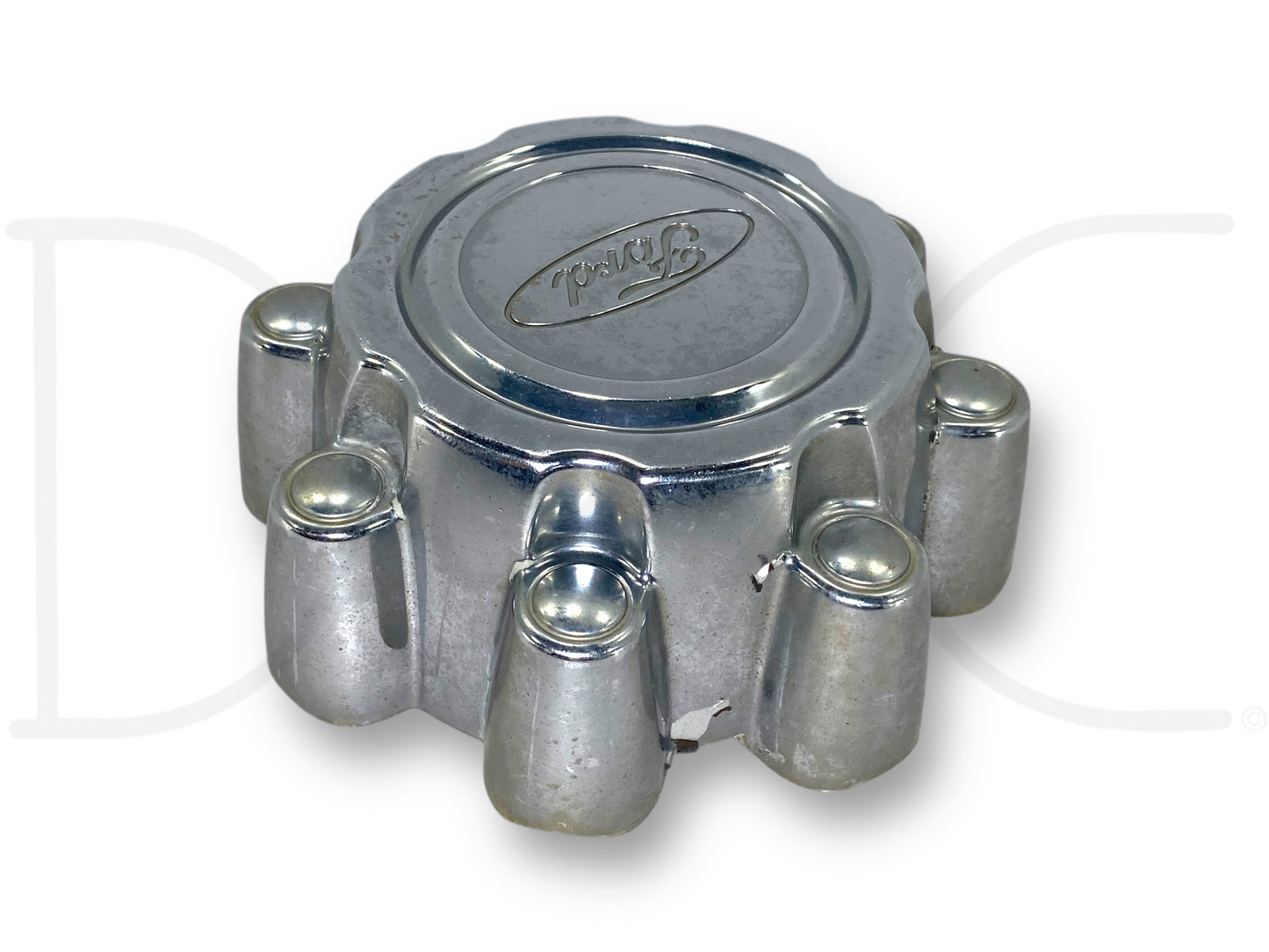 99-04 Ford F250 F350 Super Duty Wheel Center Hub Cap Hubcap Chrome OEM *Blem*