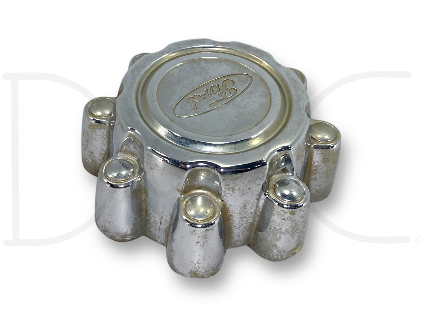 99-04 Ford F250 F350 Super Duty Wheel Center Hub Cap Hubcap Chrome OEM *Blem*