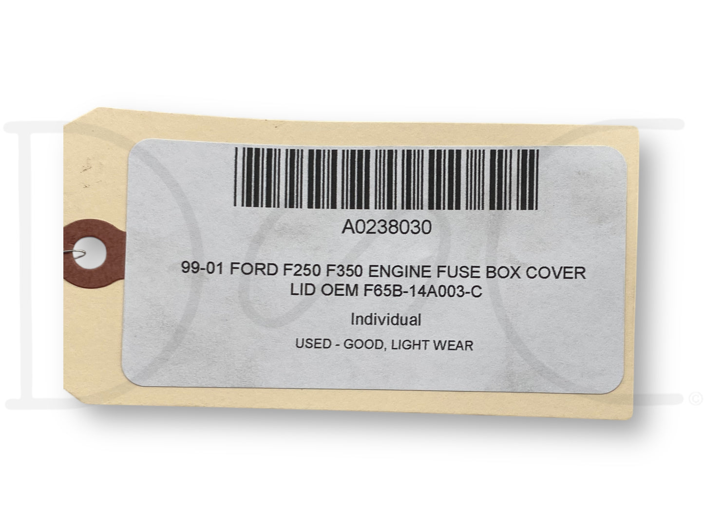 99-01 Ford F250 F350 Engine Fuse Box Cover Lid OEM F65B-14A003-C