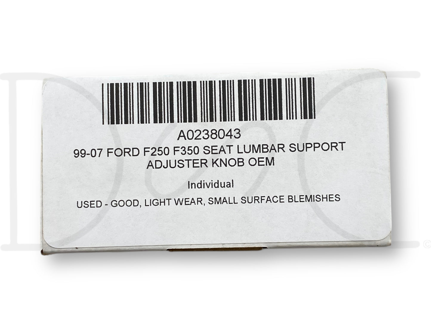 99-07 Ford F250 F350 Seat Lumbar Support Adjuster Knob OEM