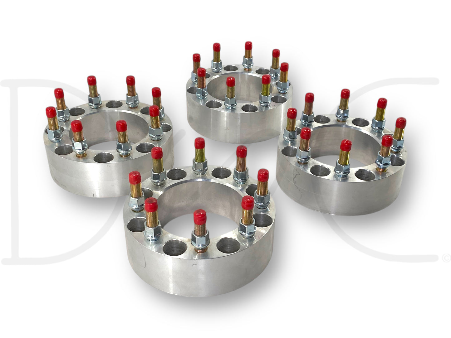 8X170 To 8X6.5" Wheel Adapter Spacer 2.5" Set Of 4 Adapters Ford F250 Super Duty