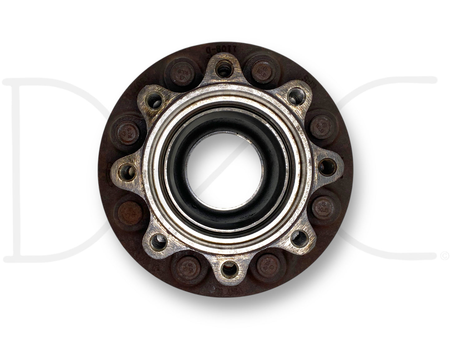 02-04 Ford F350 DRW Dually DANA 80 Rear Axle Wheel Hub 8 Lug OE 3C34-1109-D