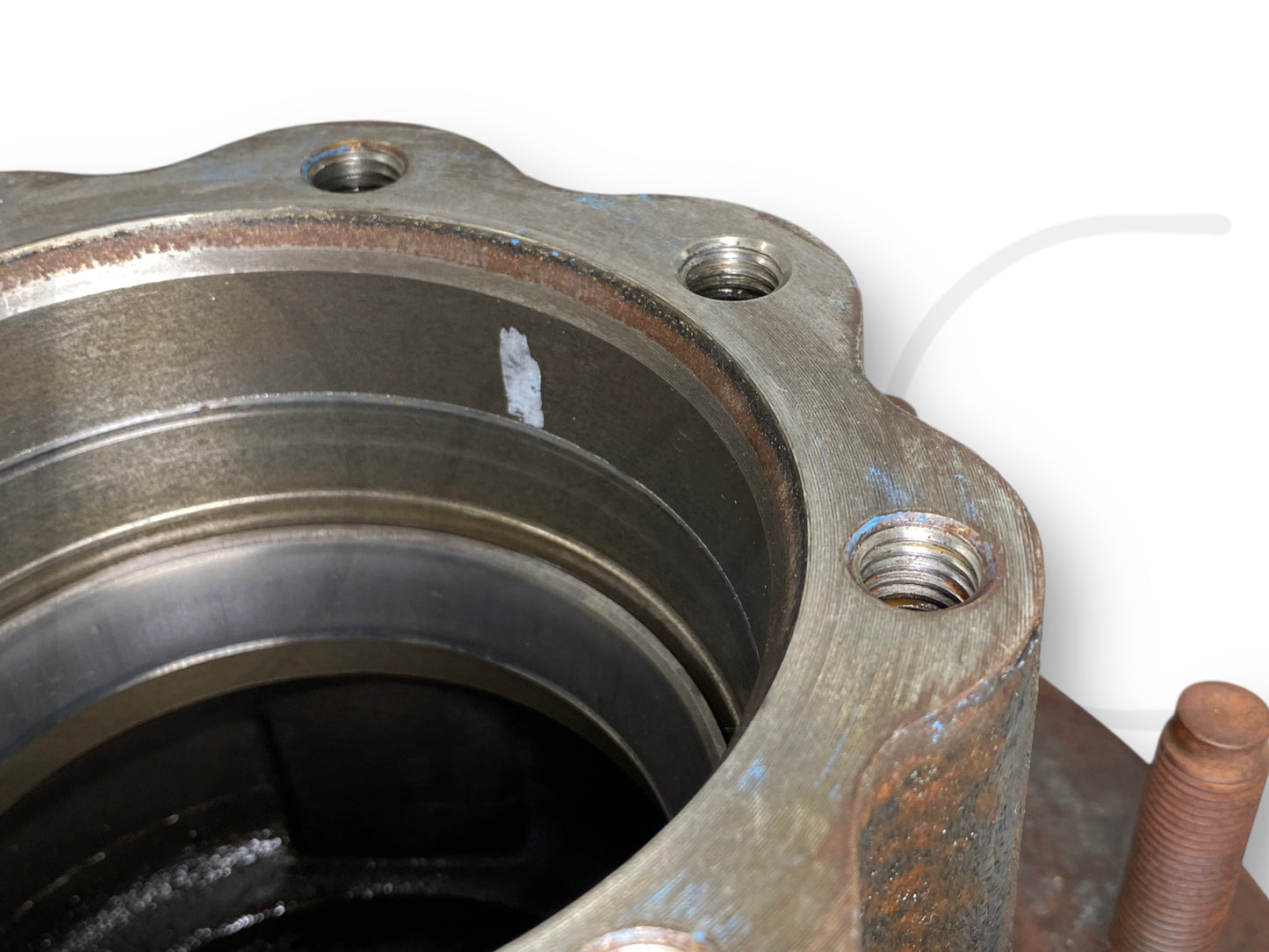 05-16 Ford F450 F550 DRW Dually DANA S110 Rear Axle Wheel Hub 10 Lug OEM