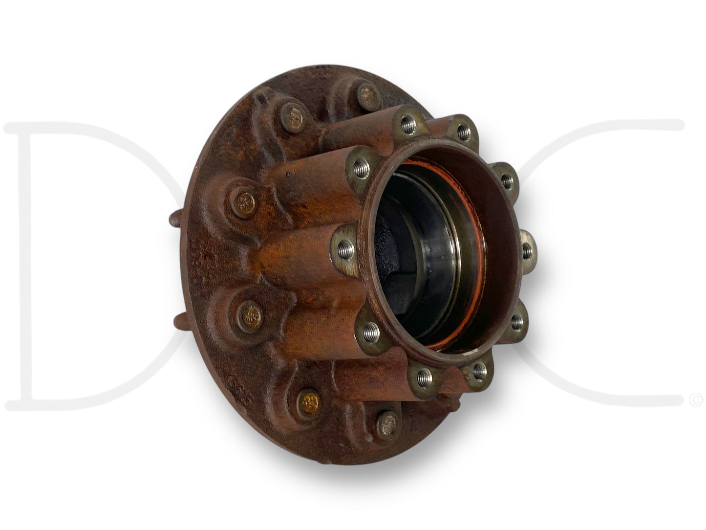 05-16 Ford F450 F550 DRW Dually DANA S110 Rear Axle Wheel Hub 10 Lug OEM