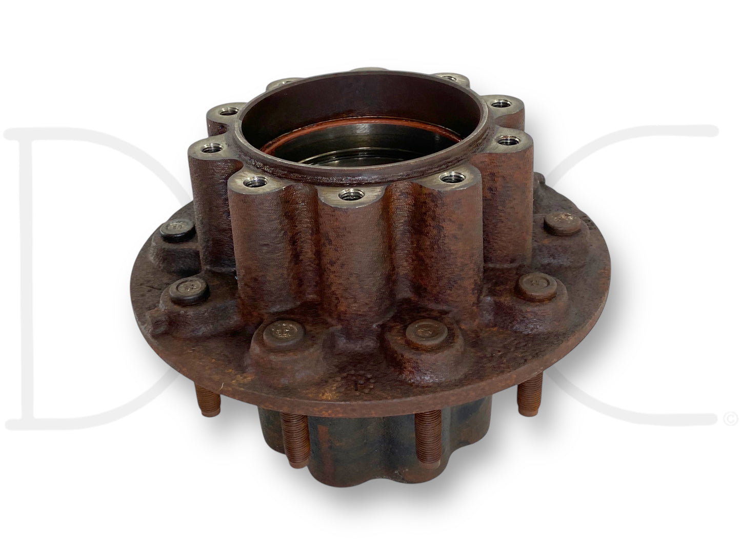 05-16 Ford F450 F550 DRW Dually DANA S110 Rear Axle Wheel Hub 10 Lug OEM