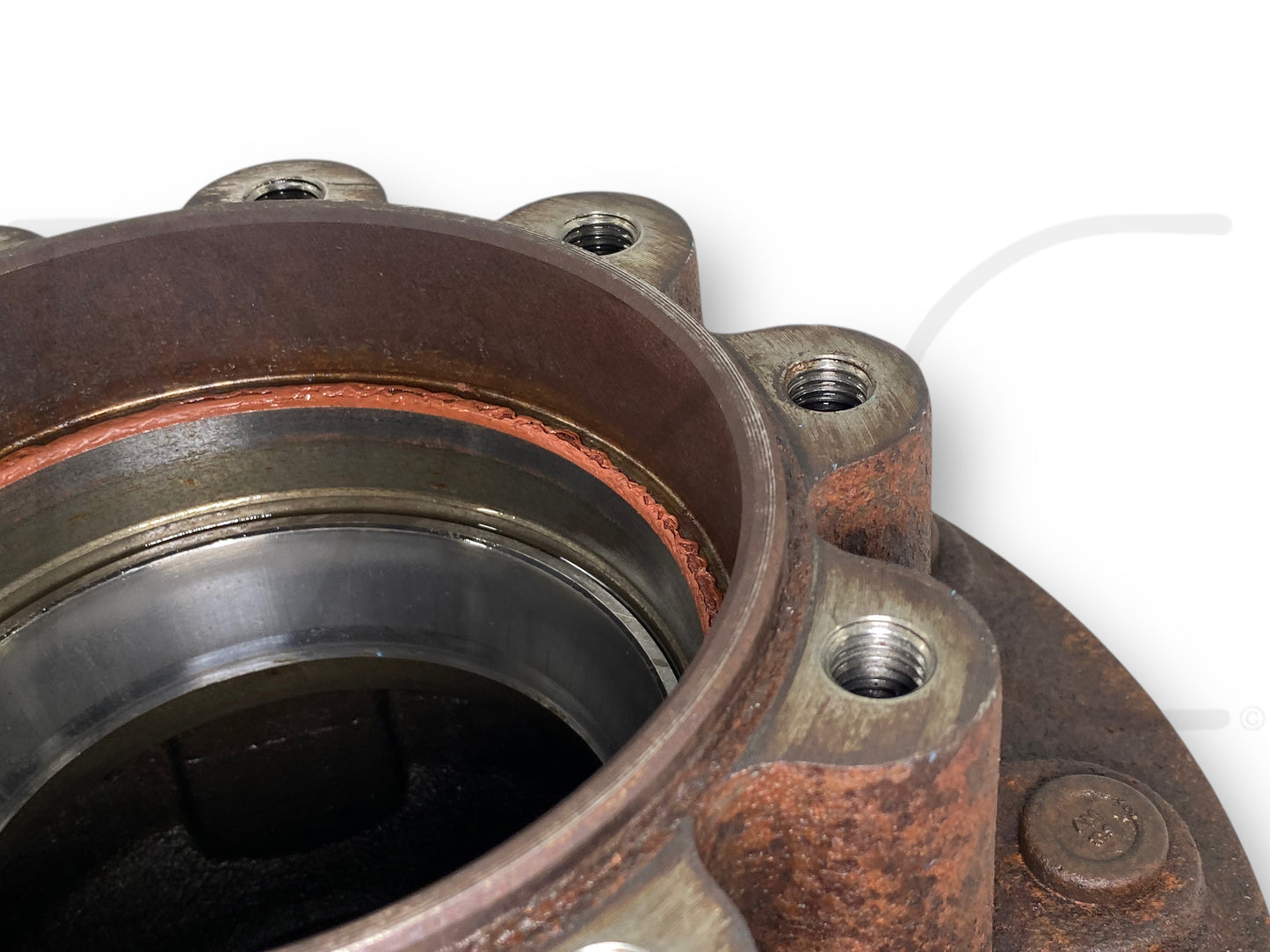 05-16 Ford F450 F550 DRW Dually DANA S110 Rear Axle Wheel Hub 10 Lug OEM