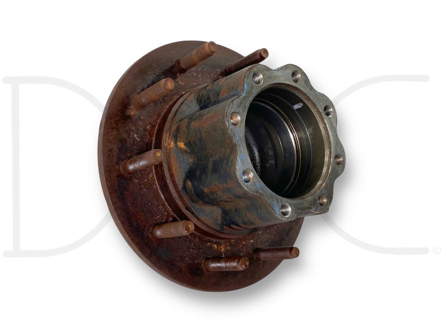 05-16 Ford F450 F550 DRW Dually DANA S110 Rear Axle Wheel Hub 10 Lug OEM