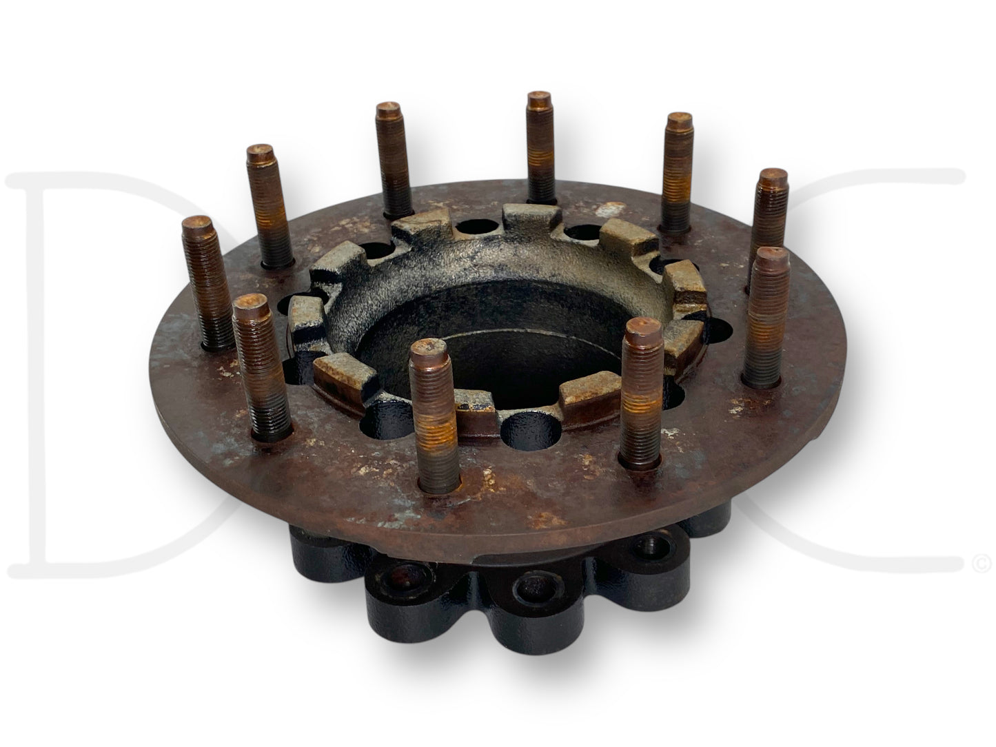 05-20 Ford F450 F550 Dually Front Axle Hub Spacer Adapter 10X225 10 Lug OE