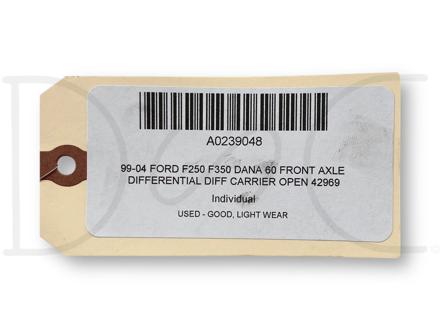 99-04 Ford F250 F350 DANA 60 Front Axle Differential Diff Carrier Open 42969