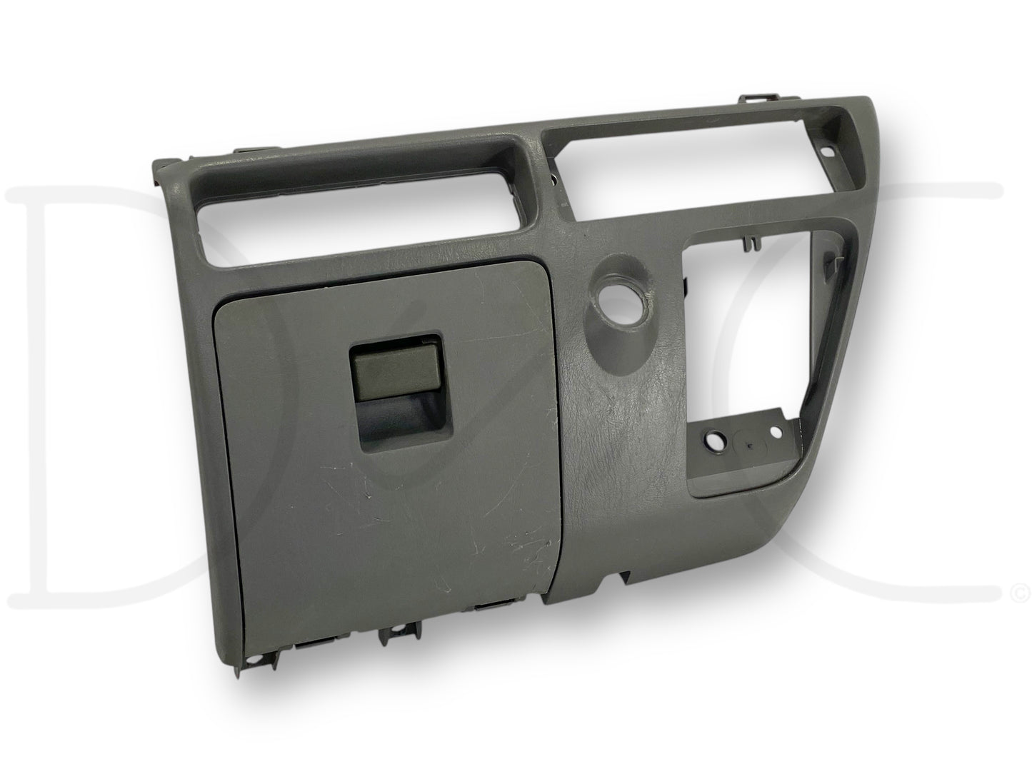 05-07 Ford F250 F350 Center Lower Dash Panel Gray Dashboard Compartment *Blem*