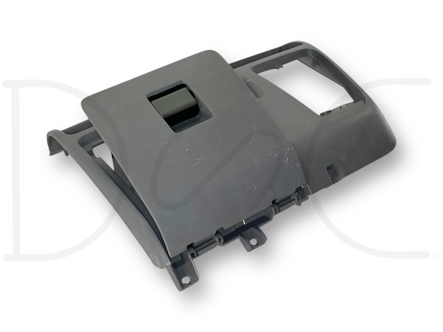 05-07 Ford F250 F350 Center Lower Dash Panel Gray Dashboard Compartment *Blem*