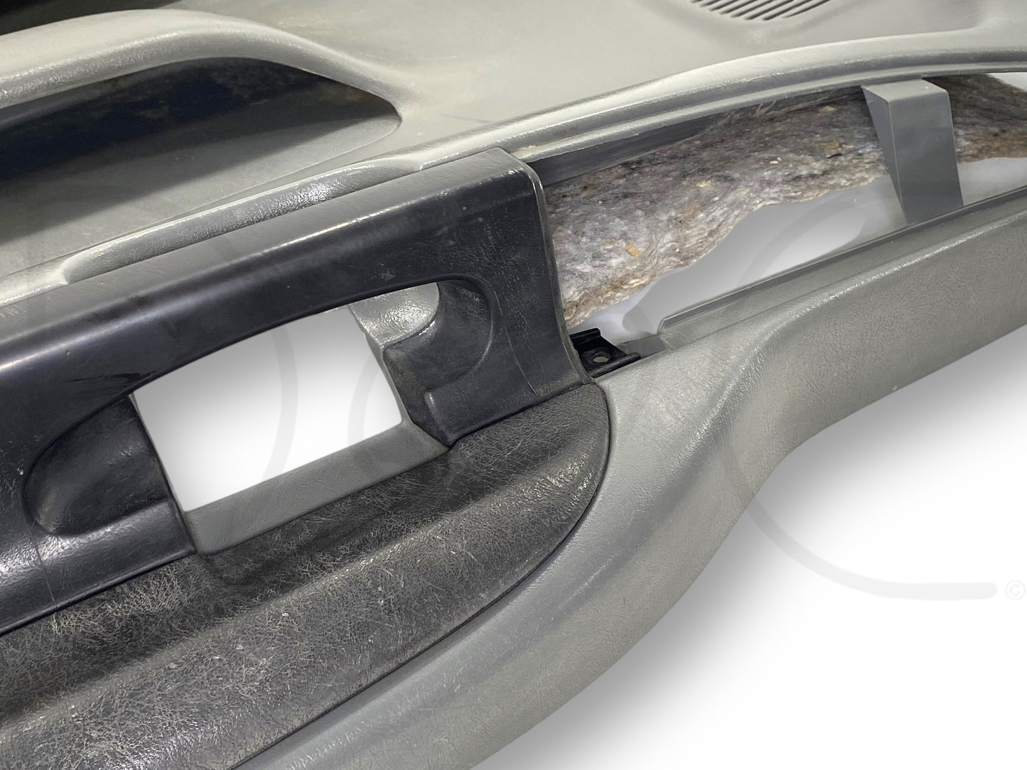 99-07 Ford F250 F350 RH Right Passenger Front Door Panel Power Gray *Blem*