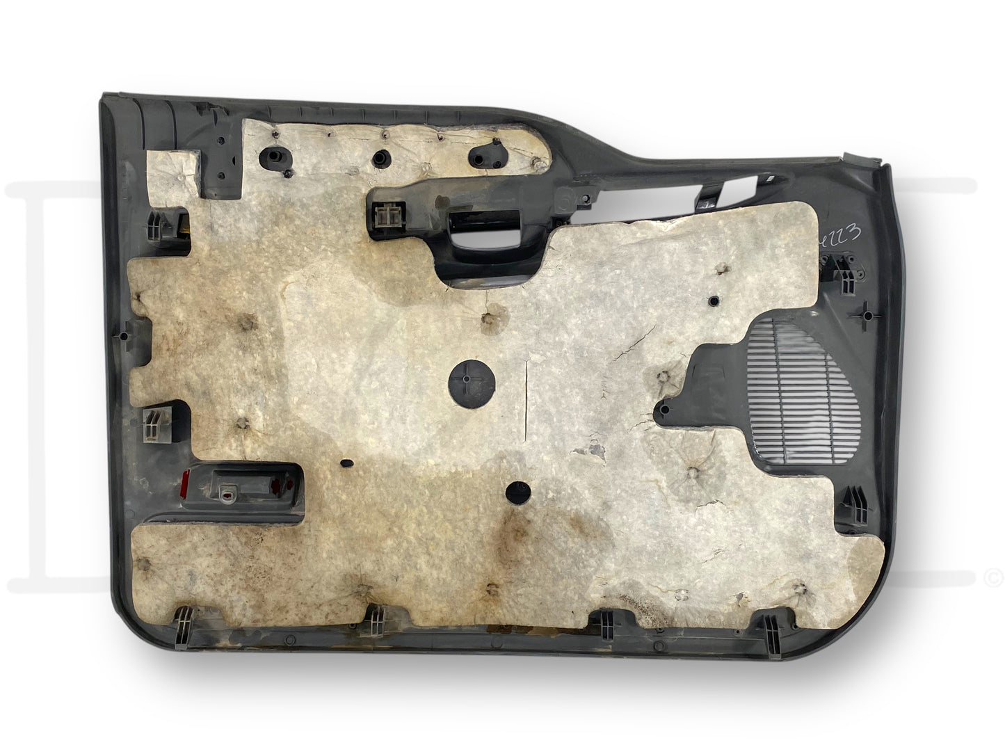 99-07 Ford F250 F350 RH Right Passenger Front Door Panel Power Gray *Blem*