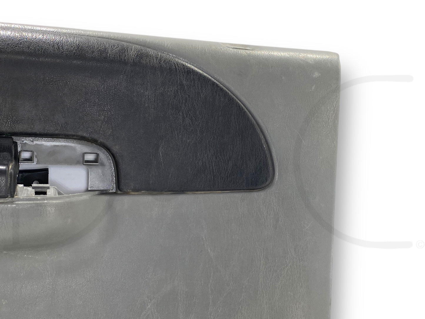 99-07 Ford F250 F350 LH Left Driver Rear Door Panel Power Gray OE