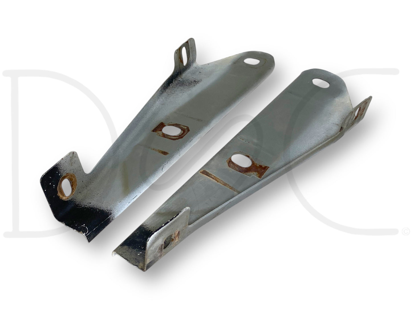 99-07 Ford F250 F350 Header Panel Bracket Set OE Mounts Pair RH Right LH Left